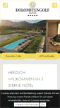 Mobile Screenshot of dolomitengolf-suites.com